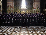 В Вознесенском соборе г. Ельца началось ежегодное собрание духовенства и мирян Елецкой епархии. 