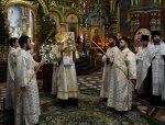 Рождественская вечерня в Вознесенском соборе города Ельца 