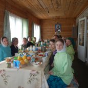 Православные добровольцы из г. Москвы 