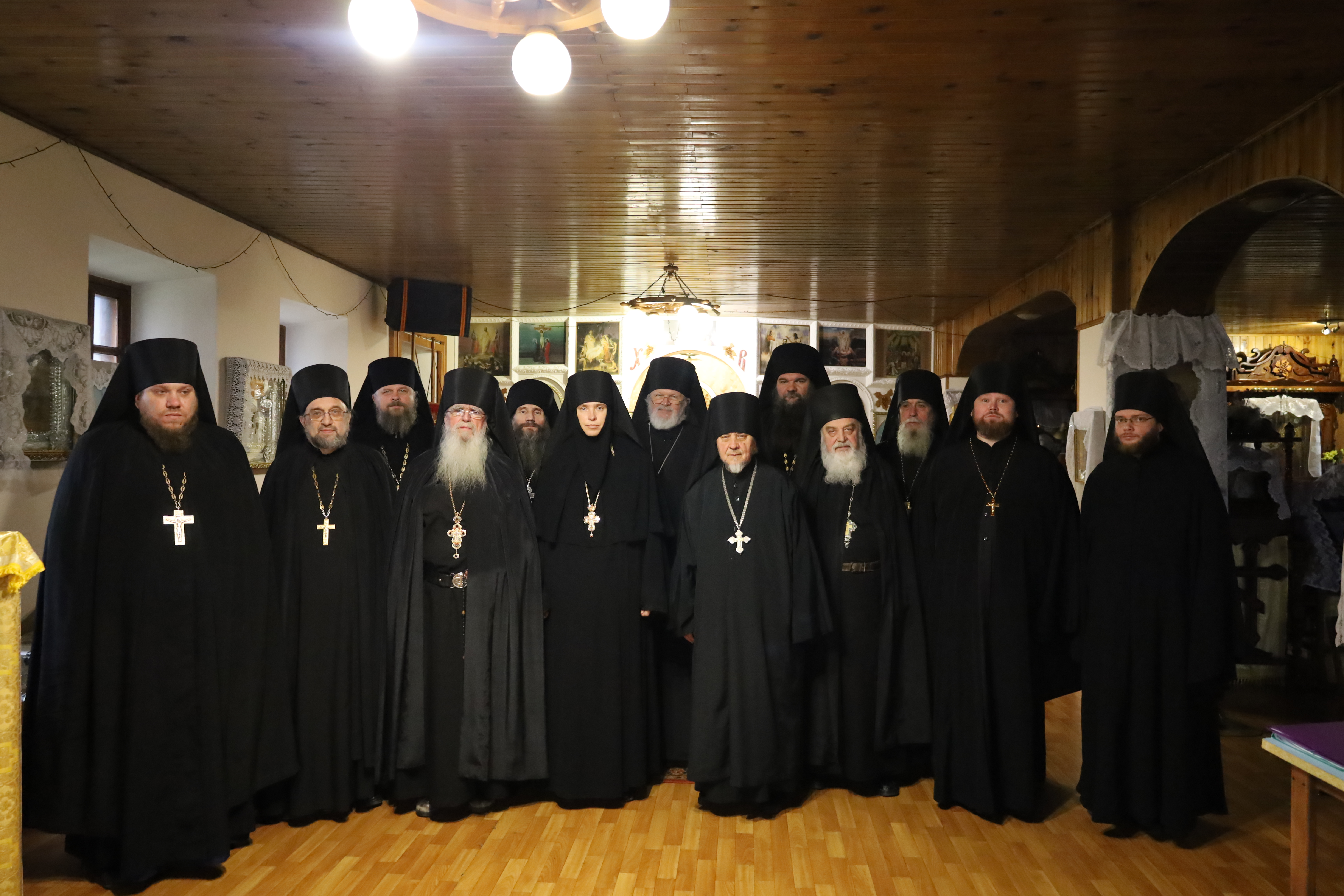 В Петропавловском монастыре состоялось собрание мужского монашества
