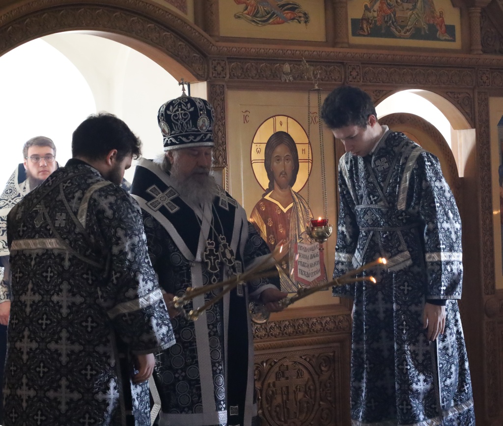 Литургия Преждеосвященных Даров архиерейским чином /2024/