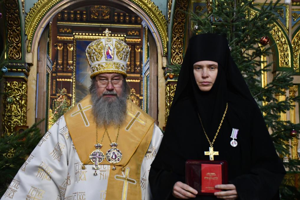 Награждения в праздник Рождества Христова 
