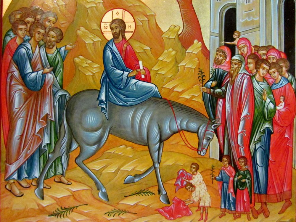 1 апреля. Вход Господень во Иерусалим.