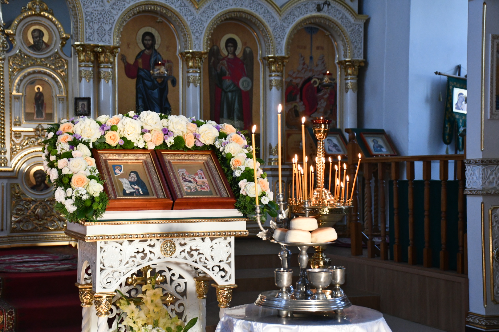 В с. Шовское начались торжества по случаю дня памяти прп. Силуана Афонского 