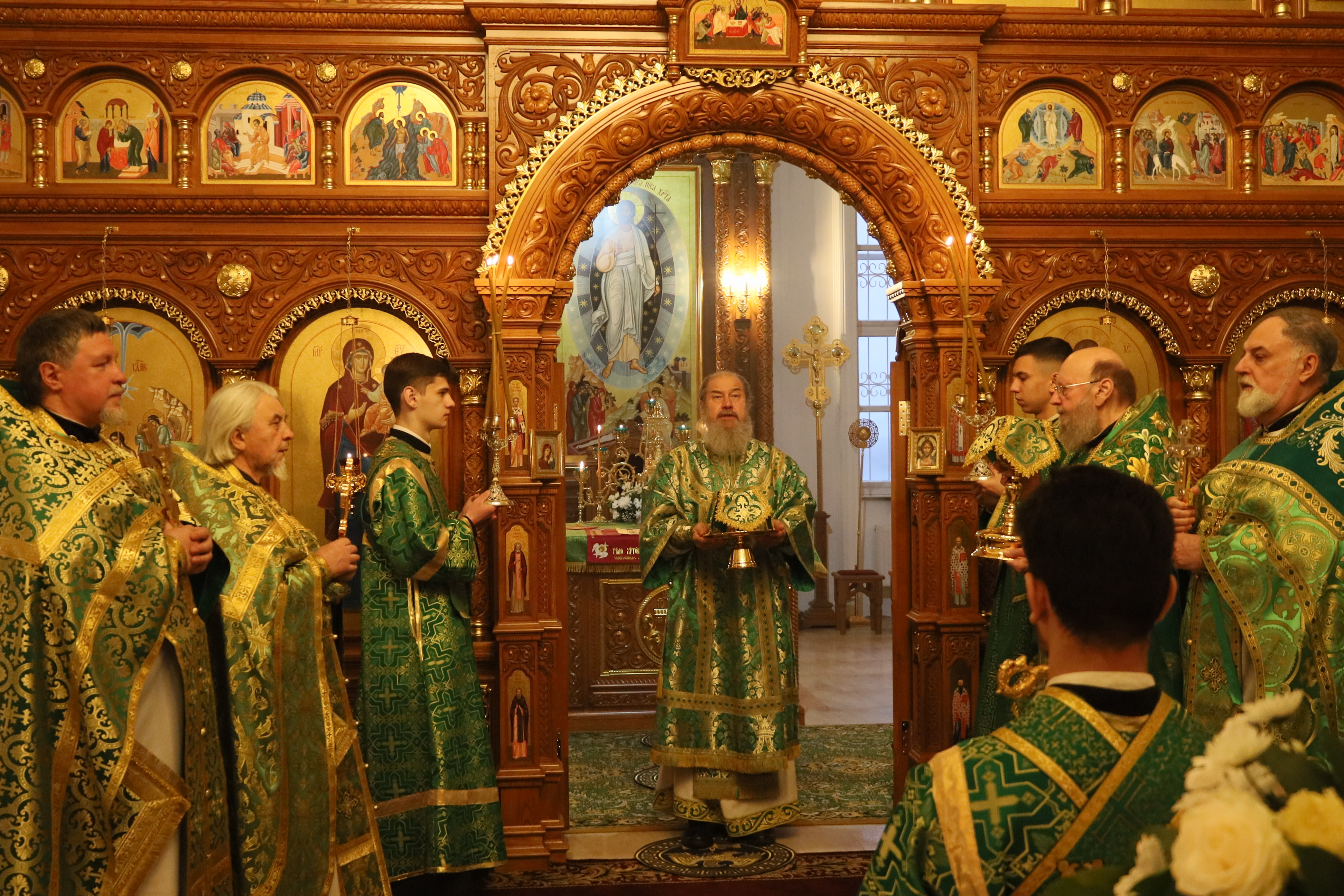 Торжества в Сезеновской обители: 185 лет со дня преставления прп. Иоанна Сезеновского