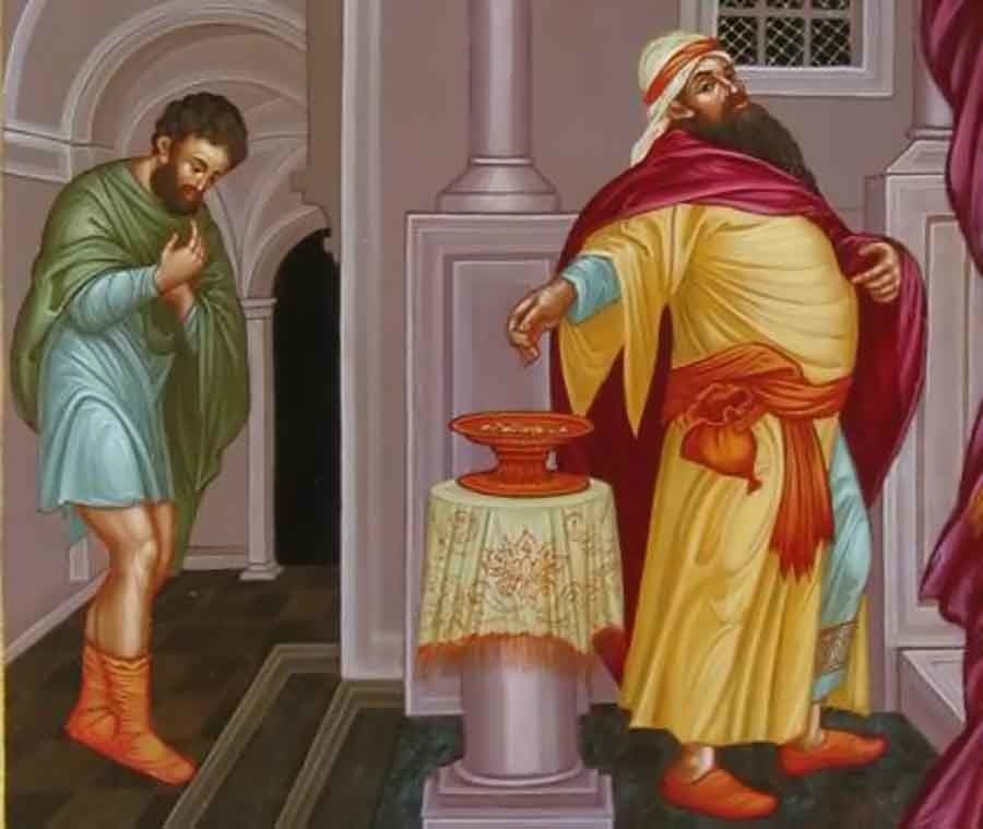 17 февраля. Неделя о мытаре и фарисее.