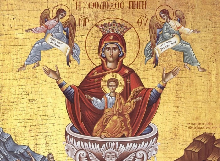 Пятница Светлой седмицы. Иконы Божией Матери "Живоносный Источник"