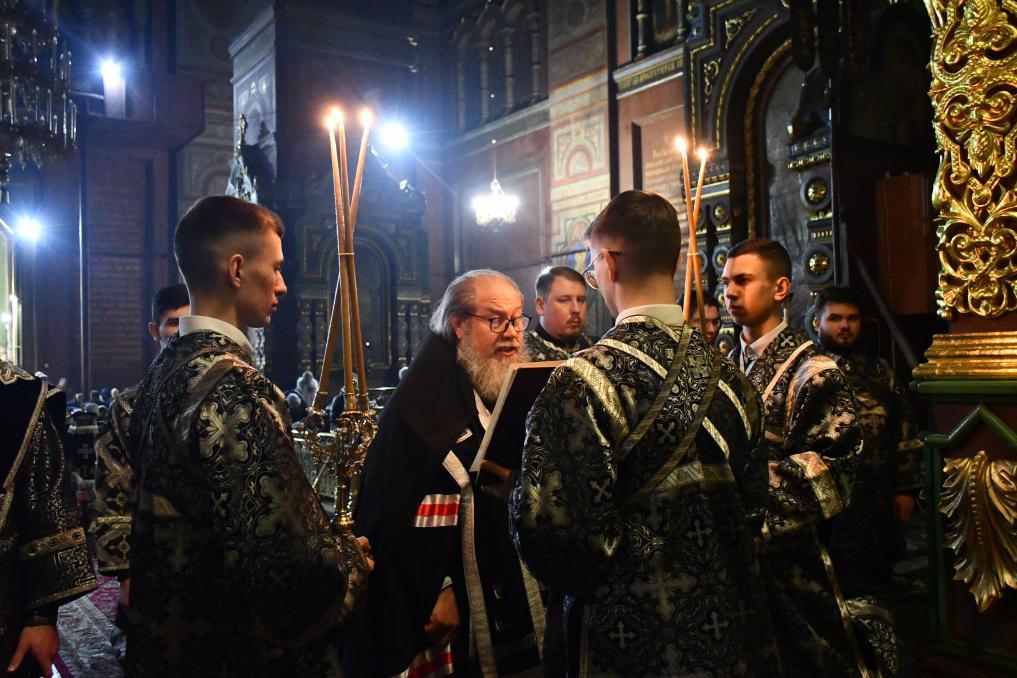 В Вознесенском соборе г Ельца состоялся чин прощения