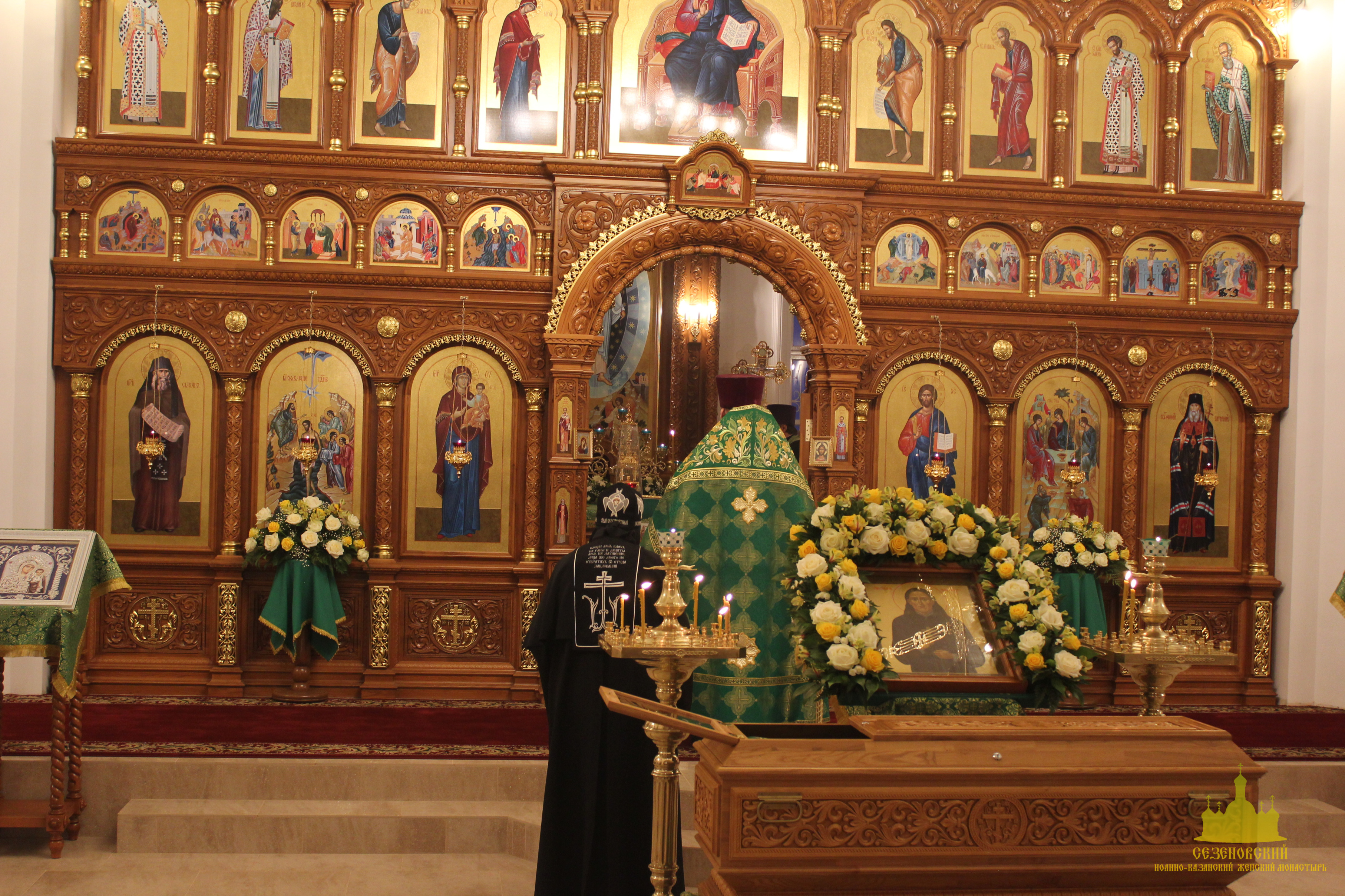 Всенощное бдение в канун дня памяти прп Иоанна Сезеновского