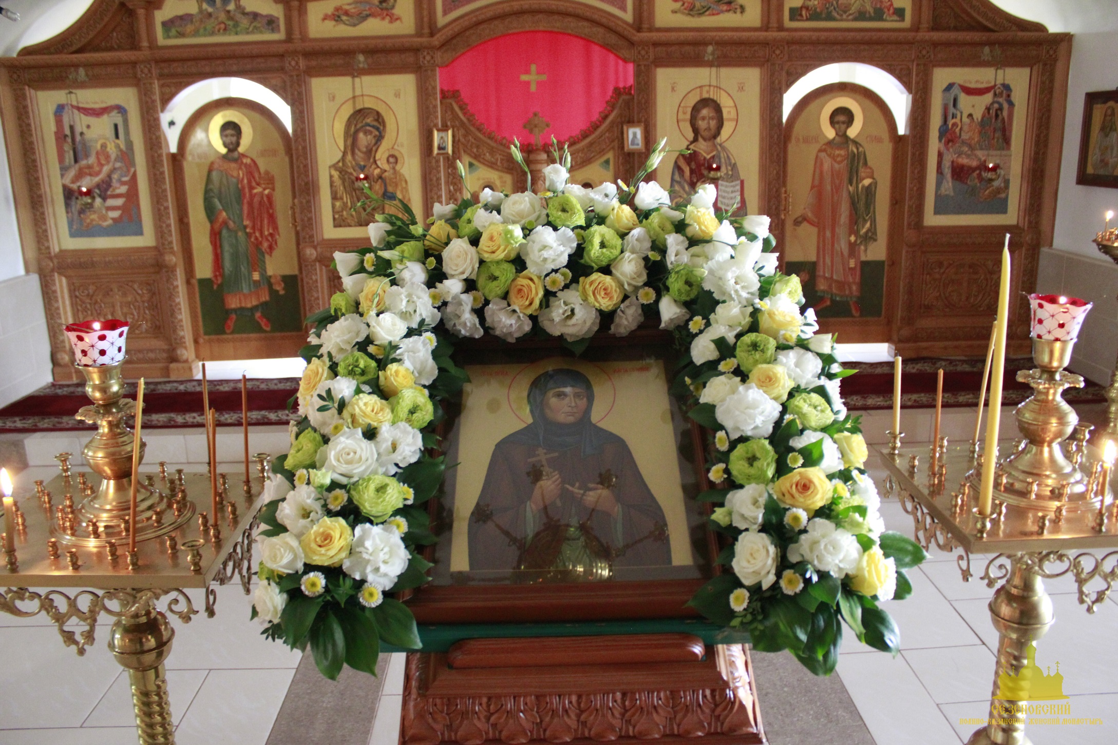 Всенощное бдение в канун дня памяти преподобной Дарии Сезеновской