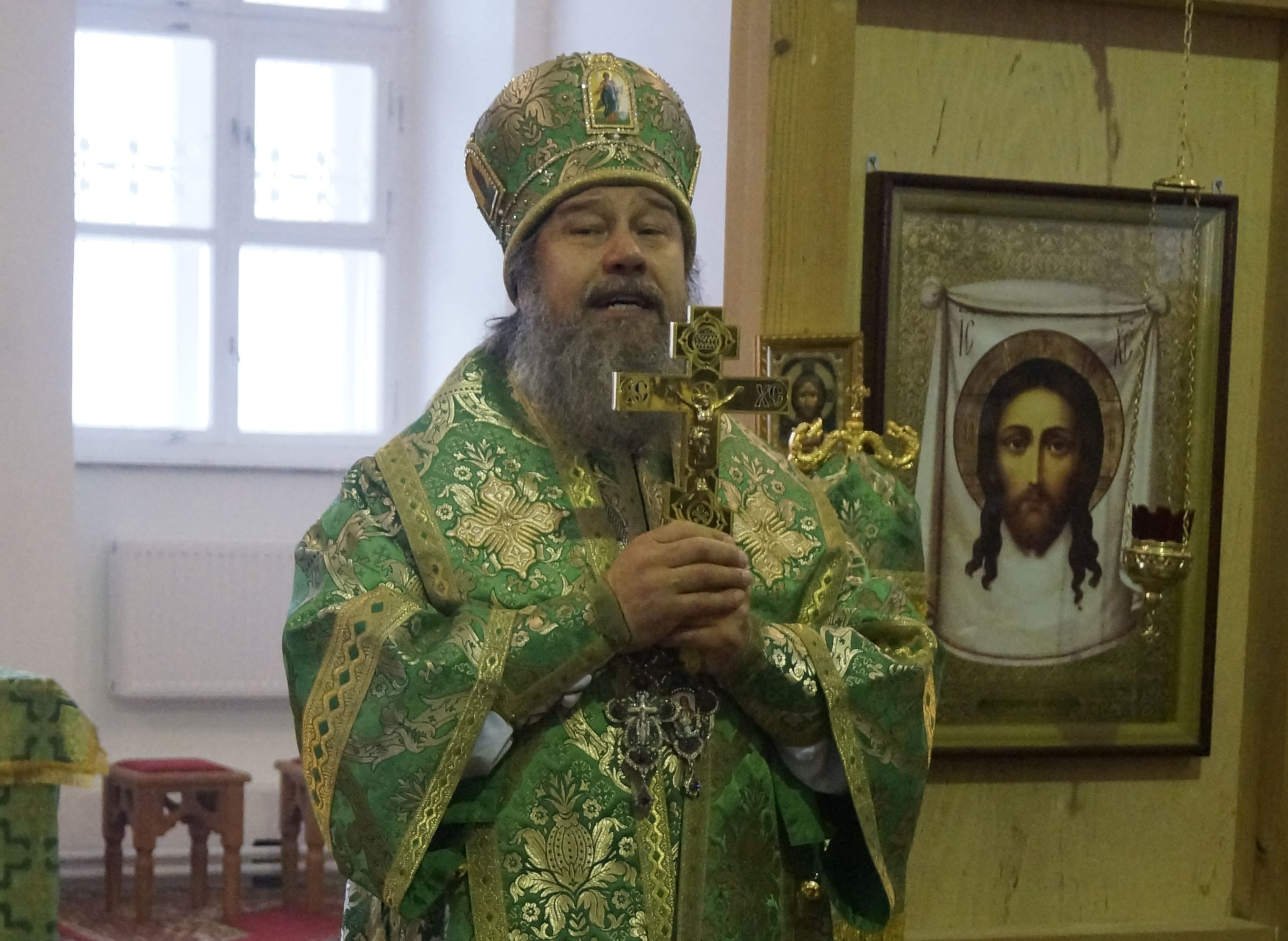 Проповедь епископа Максима в Сезеновской обители