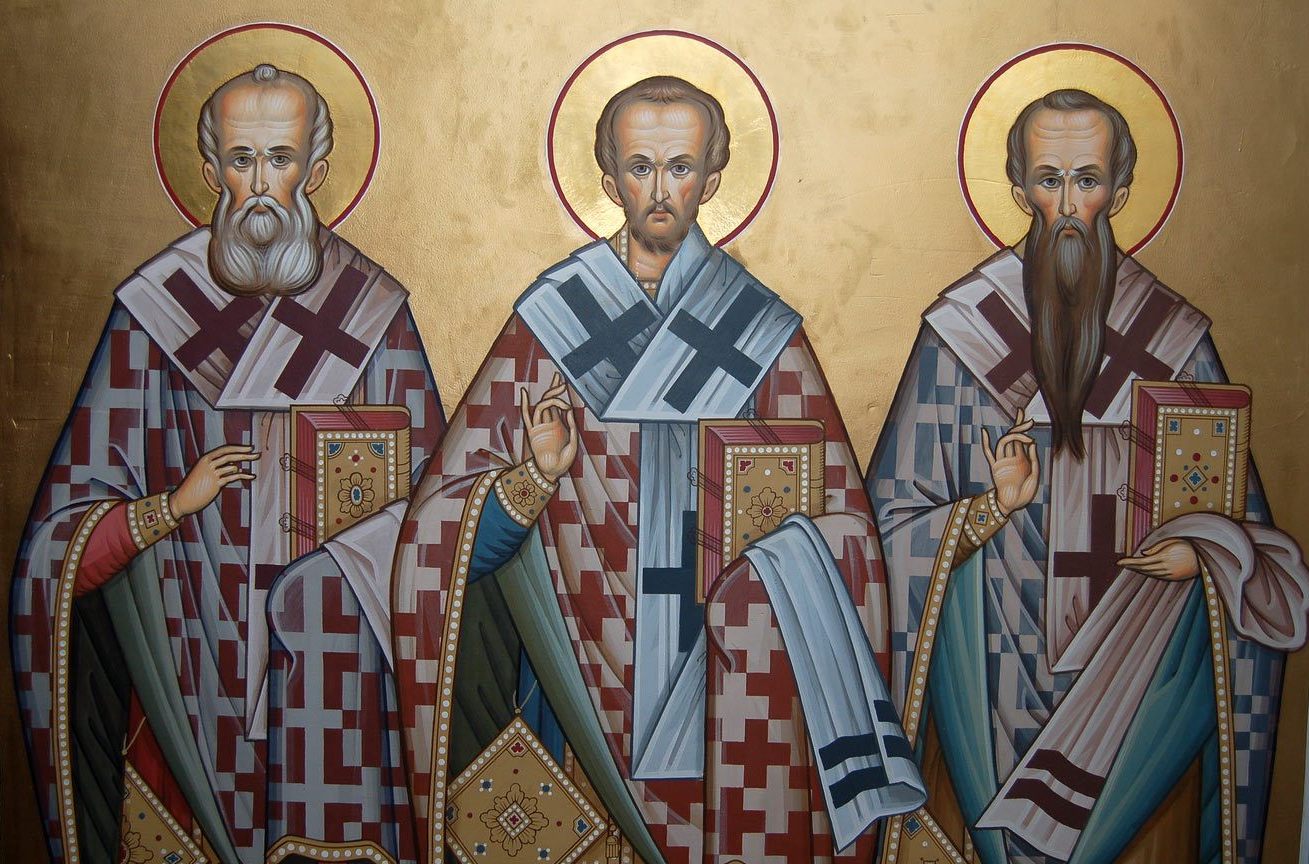 12 февраля. Собор вселенских учителей и святителей Василия Великого, Григория Богослова и Иоанна Златоустого