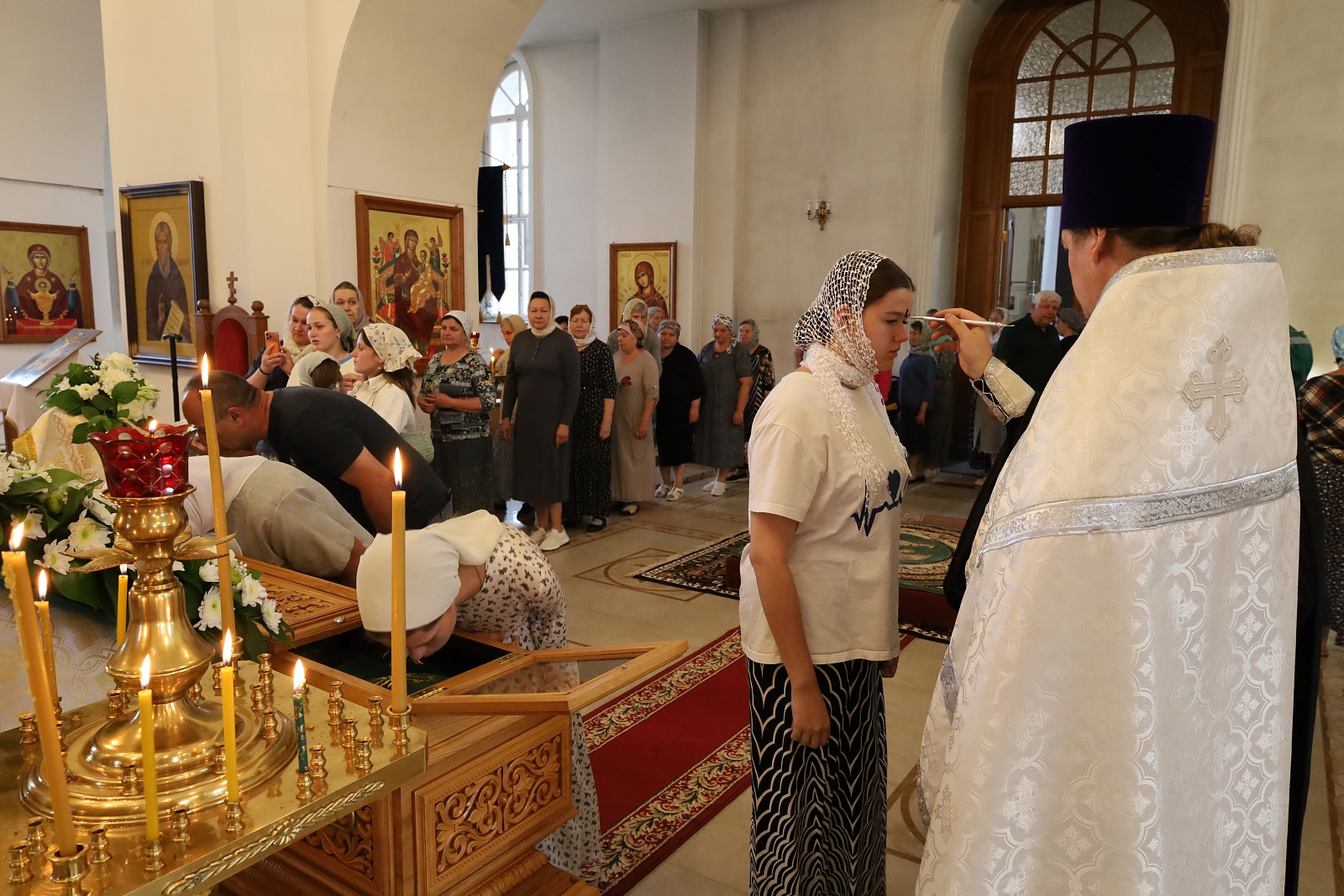 Всенощное бдение в канун праздника Рождества Пророка Иоанна Предтечи и памяти прп. Иоанна Сезеновского — фото 17