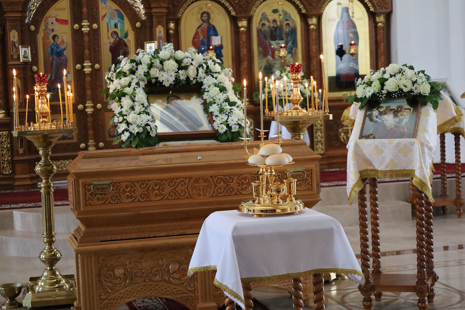 Всенощное бдение в канун праздника Рождества Пророка Иоанна Предтечи и памяти прп. Иоанна Сезеновского — фото 6