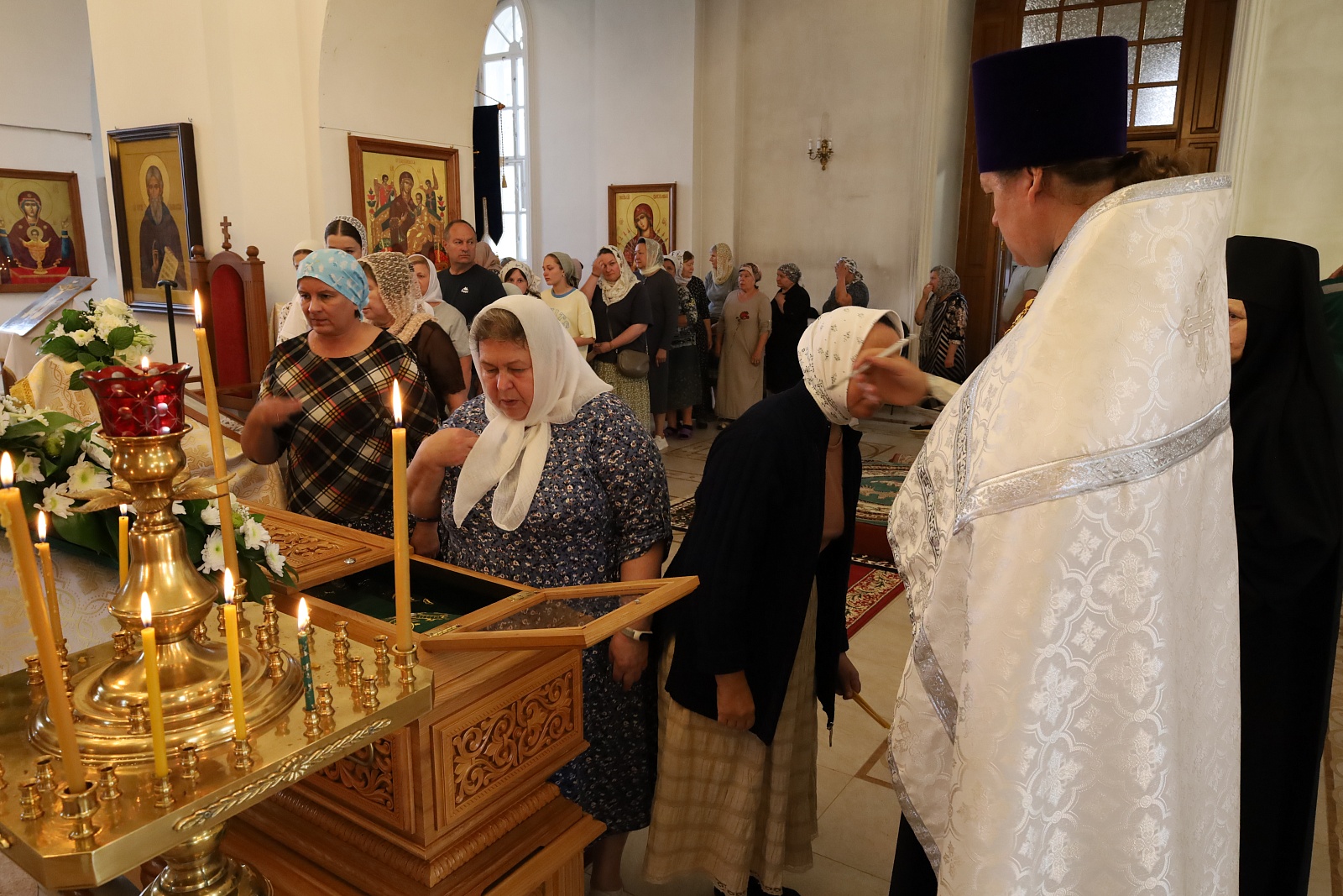 Всенощное бдение в канун праздника Рождества Пророка Иоанна Предтечи и памяти прп. Иоанна Сезеновского — фото 16