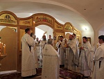 Литургия в Сезеновском монастыре 7 июля 2016 г.