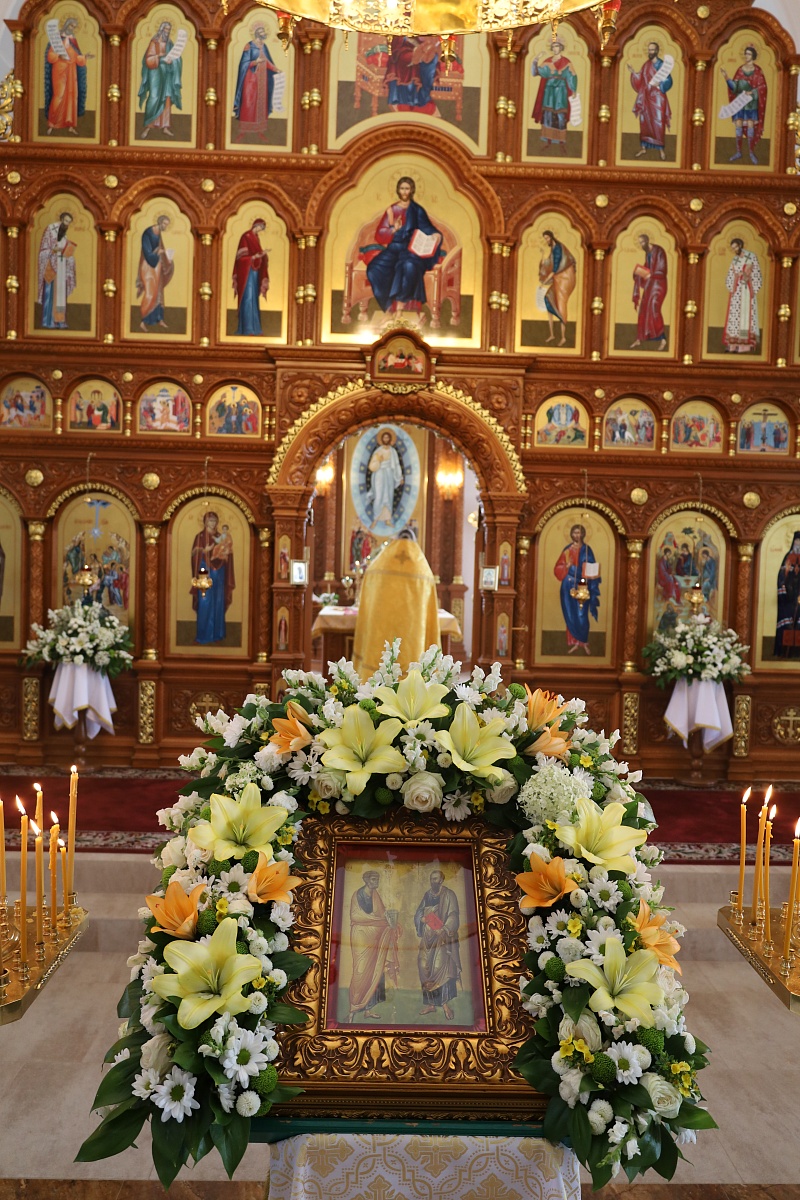 Праздник Первоверховных апостолов Петра и Павла в Сезеновской обители. — фото 23