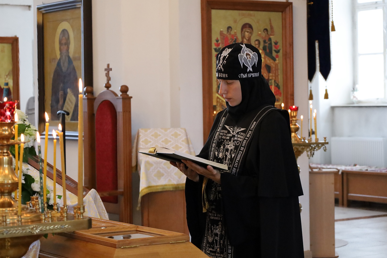 Всенощное бдение в канун праздника Рождества Пророка Иоанна Предтечи и памяти прп. Иоанна Сезеновского — фото 3