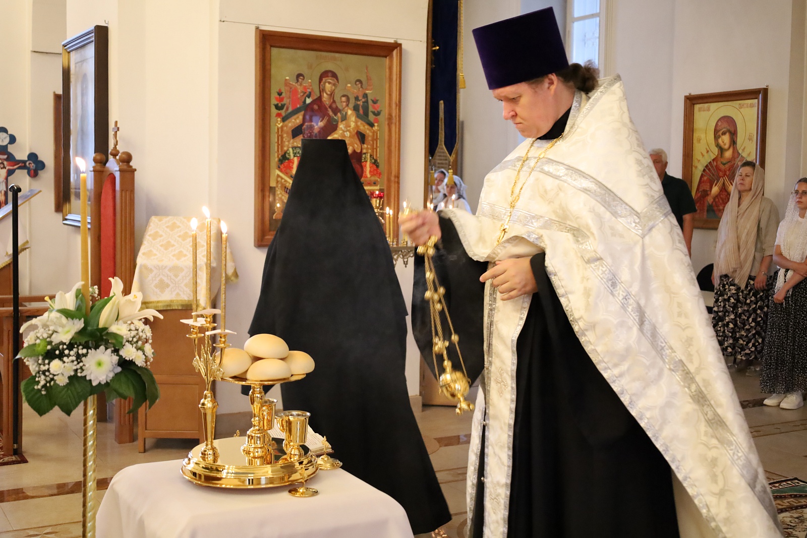 Всенощное бдение в канун праздника Рождества Пророка Иоанна Предтечи и памяти прп. Иоанна Сезеновского — фото 8