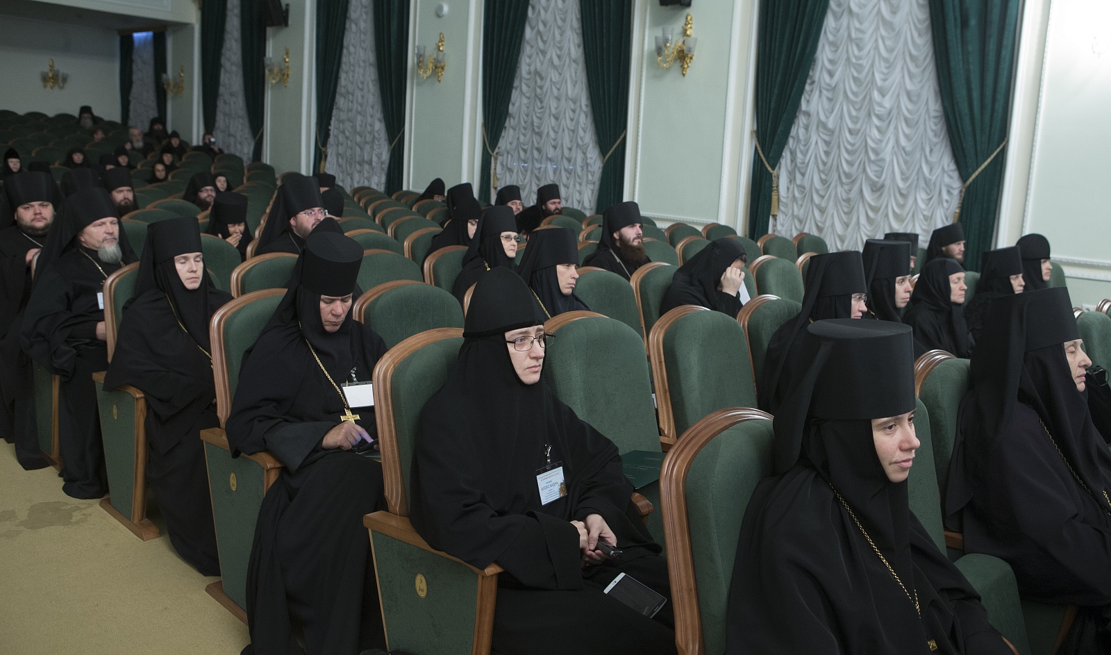 Конференция «Преемство монашеской традиции в современных монастырях» г. Сергиев Посад. — фото 12