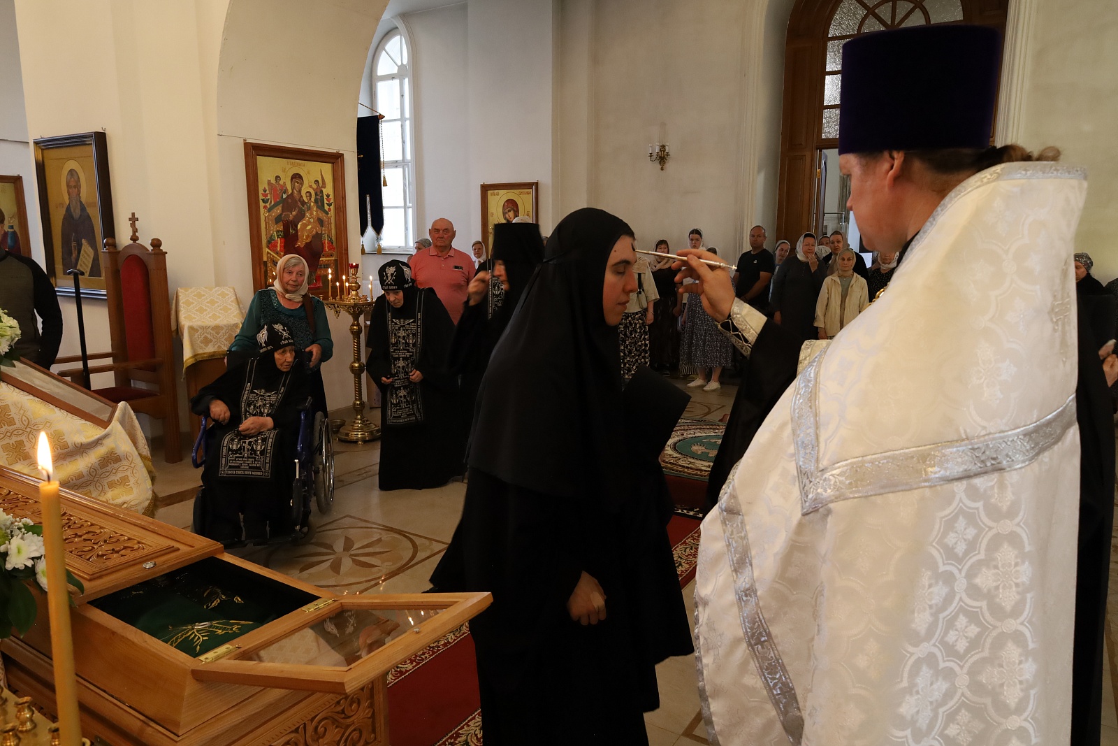 Всенощное бдение в канун праздника Рождества Пророка Иоанна Предтечи и памяти прп. Иоанна Сезеновского — фото 12